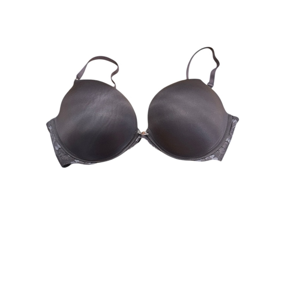 Elegant Purple Body By Victoria Lace Women's Push Up Bra